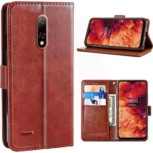 Phone Case For Ulefone Note 8P Protective Cover Luxury PU Flip Leather Silicone Case For Ulefone Note 8 P Protector Shell Bag