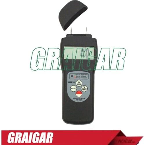Digital Display Moisture Meter MC-7825P Measuring Range 0-80% Resolution 0.1