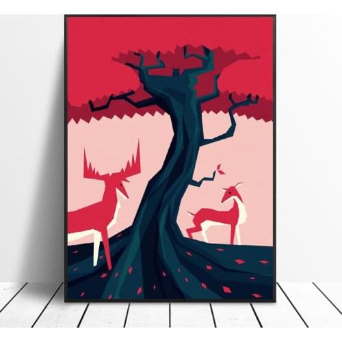 Where they met Canvas Painting Wall Art Pictures Prints Home Decor Wall Poster Decoration For Living Room