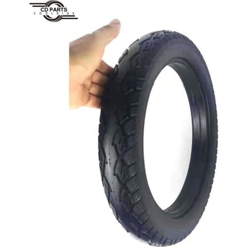 Microporous Solid Tires for Electric Vehicles, Air-free Elastic Tires, Explosion-proof and Stab-proof 16X2.50 (bold)