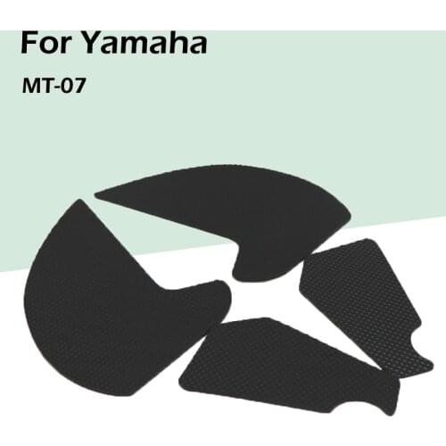 For Yamaha MT-07 MT07 2018 2019 2020 Modified Motorcycle Parts Fuel Tank Stickers Non-Slip Heatproof Side Stickers