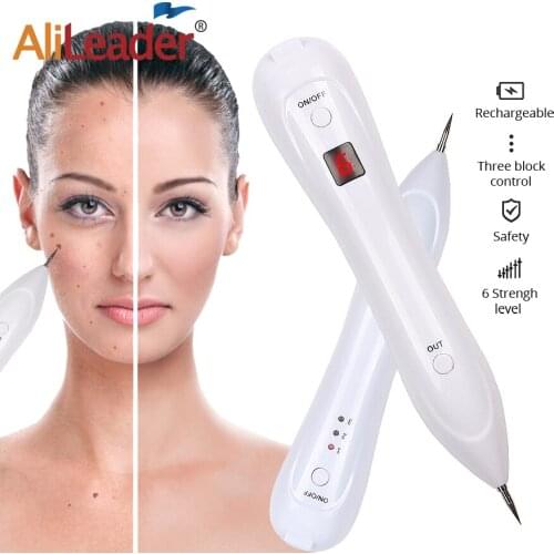 New Freckle Moles Removal Pen Laser USB Pen LCD Display Sweep Mole Dark Spot Remover Machine Charged Dot Mole Pen Salon Home