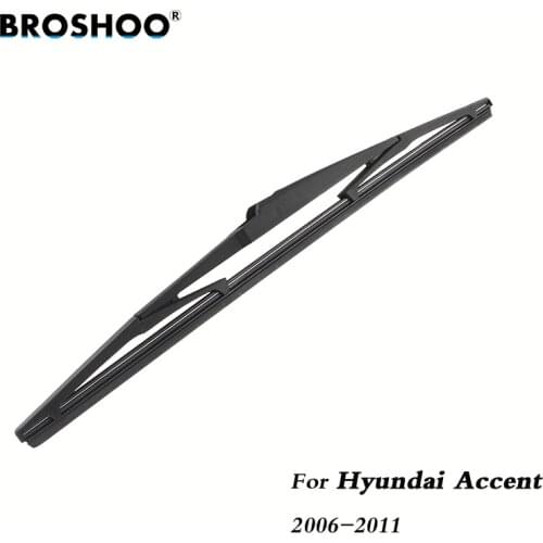 BROSHOO Car Rear Wiper Blades Back Windscreen Wiper Arm For Hyundai Accent Hatchback (2006-2011) 350mm,Windshield Auto Styling