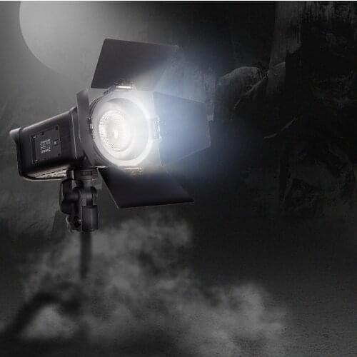 Tolifo 60W Daylight 5600K LED Fresnel Light Studio Video Lamp 2.4G Wireless Remote Control LED COB Studio Light for Photography