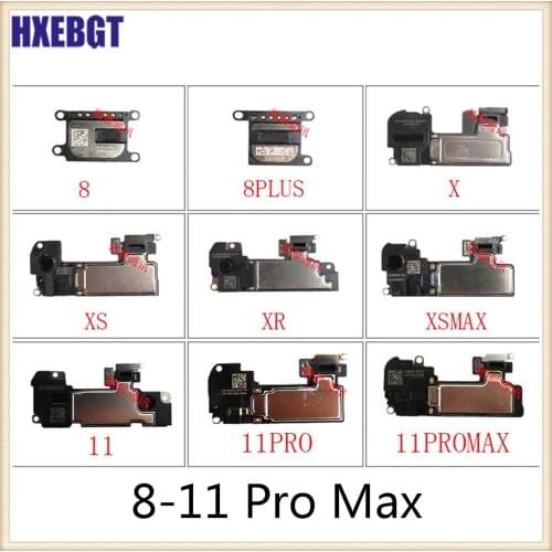 Top Earpiece Flex For iPhone 7 7Plus 8 8 Plus X XS Max 11 Pro Max Phone Small Earphone Headphone Ear Speaker Flex Cable