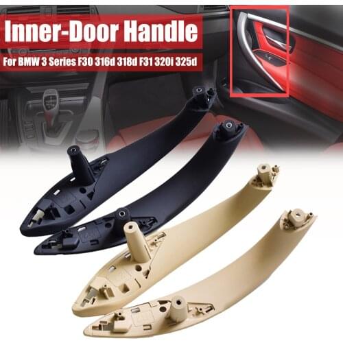 Interior Door Pull Handle Inside Panel with Cover Trim Car Asseccories For BMW 3 Series F30 F80 F31 F32 F33 F34 F35 F36 2013-18