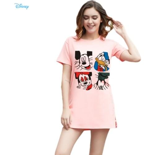 2021 Disney Anime Graphic T Shirt Women Summer Tops Shirt Base O-neck Casual Black Tees Funny Mickey Mouse Donald Duck Tshirt