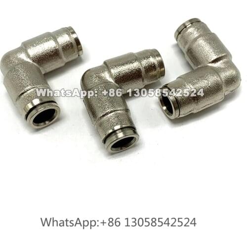 Quick Coupling Slip Lock 90 Degrees Elbow Connector, Fog Mist System Slip Lock Connector, Elbow Joint with Slip Lock Plug