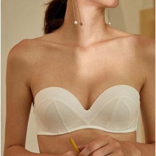 Free shipping bras for women bh grote maat brallette Strapless invisible cup bra womens sexy bra without steel ring