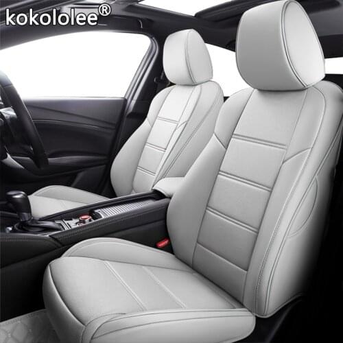 Kokololee Custom Leather car seat cover For BMW X2 F39 X3 E83 F25 G01 G08 X4 F26 G02 X5 E70 F15 G05 E53 X6 E71 F16 G06 seat cars