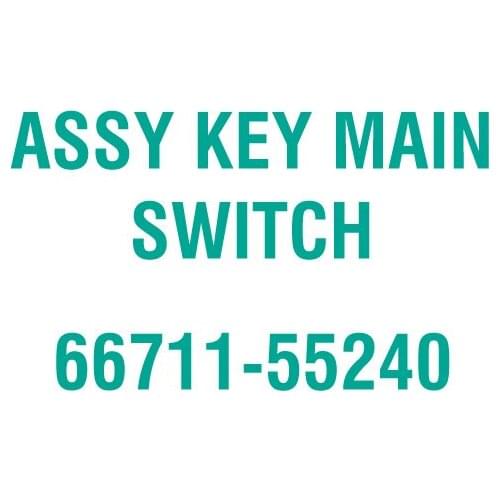 For Kubota 66711-55240 ASSY KEY MAIN SWITCH