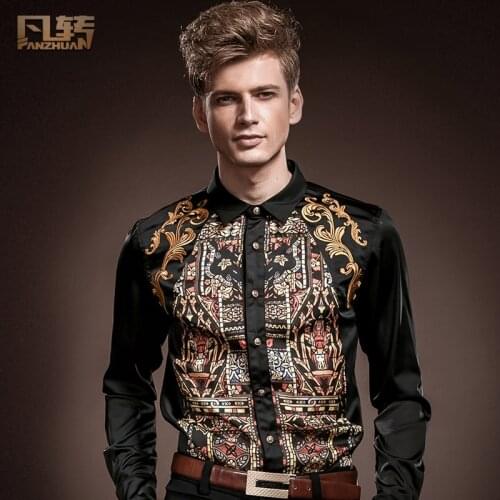 Mens Casual Shirts FANZHUAN China