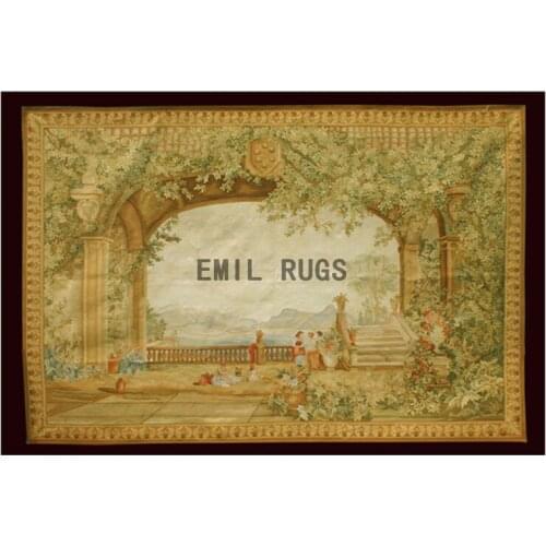 Tapestry In Imitation Of Ancient European Aubussen Exquisite Runner Room French Tapestry Needle Gobelin