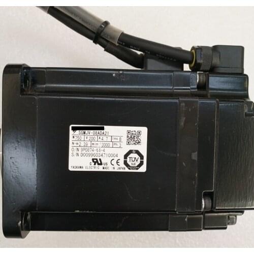Used Tested Working AC Servo Motor SGMJV-08ADA21 Spot