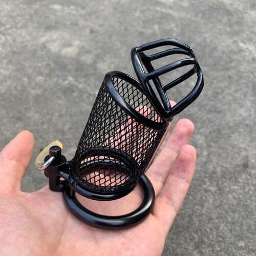 2021 Latest Design Penis rings Male Chastity Device Toys for Adults Cock Cage Penis Lock Sex Toys for men Bondage Chastity Belt