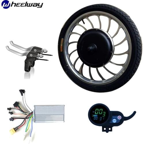 20 inch 36V48V1000W Electric Motor Wheel Kit Controller LCD Display Motor Bicicleta Electrica Scooter Ebike Accessories