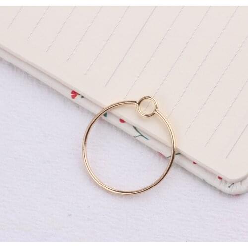 10pcs Gold Heart Round Charms Connectors Jewelry Making Findings Pendants DIY Necklace Stud/Drop Earrings Accessories