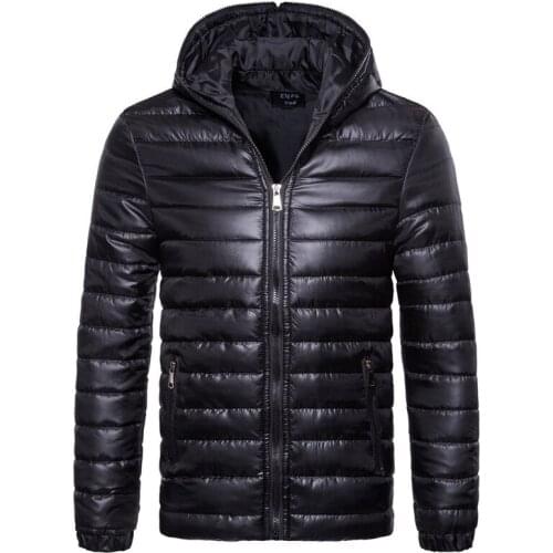 Fashion Hoodied Male Parka Dropshipping Winter Jacket Men Jacket Mens Solid Thick Jackets and Coats Man Winter Parkas