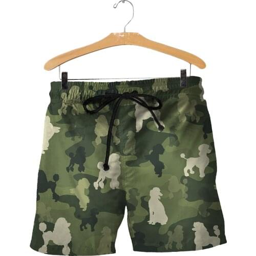 2021 Kirky & Dogs Patterns 3D Printed Men Shorts Elastic Bands Can Be Worn Out Soft Shorts Men New Trend Shorts for Men