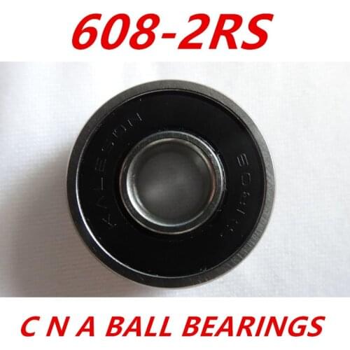 10 pcs 608 2RS Bearing ABEC-5 8X22X7 MM Skateboard Ball Bearings 608RS EMQ Z3V3 608-2RS 608rs Bearing