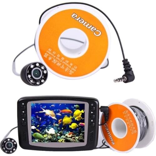 Underwater Fish Camera System Portable 3.5" TFT LCD 600tvl Hd Underwater Video Camera 15m Cable