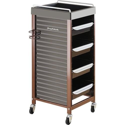 Beauty cart hair perrinated cart hair salon tool car five-story bar car barber shop trolley tool cabinet