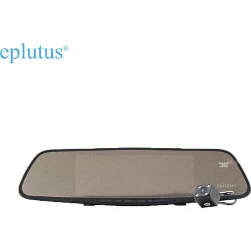 DVR Car Android Video Recorder for car 2 cameras Auto Registrator Video Recorder Mirror Eplutus D30 7 inch GPS WIFI Bluetooth