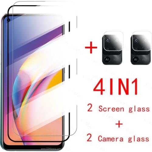 4in1 camera lens protector for oppo reno 5 lite glass tempered glas appo reno 5lite 5 light cph2205 6.43'' phone protective film