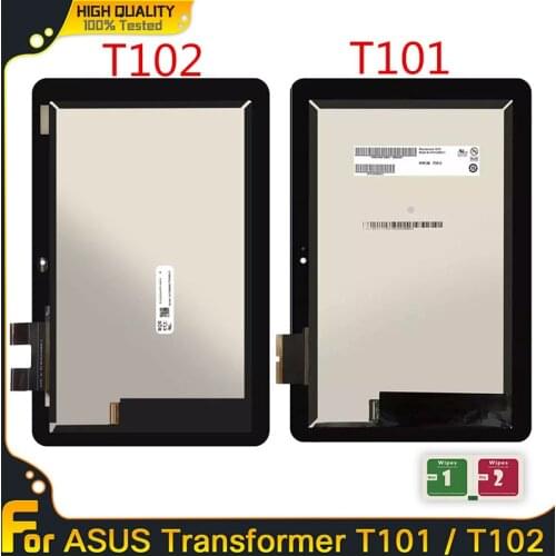 LCD For ASUS Transformer Book T101 HA T101H T101HA LCD Display Touch Screen Digitizer Assembly For ASUS Transformer T102HA T102