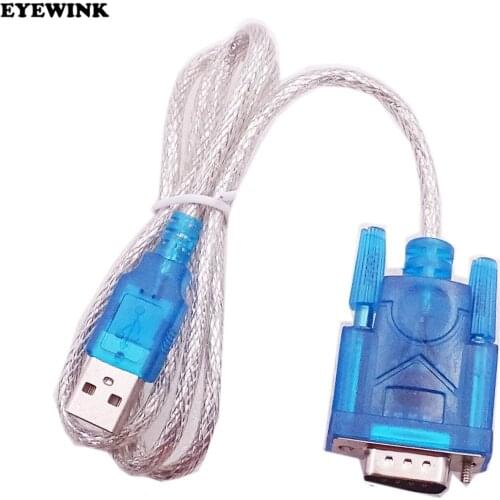 10set HL-340 New USB to RS232 COM Port Serial PDA 9 pin DB9 Cable Adapter support Windows7-64