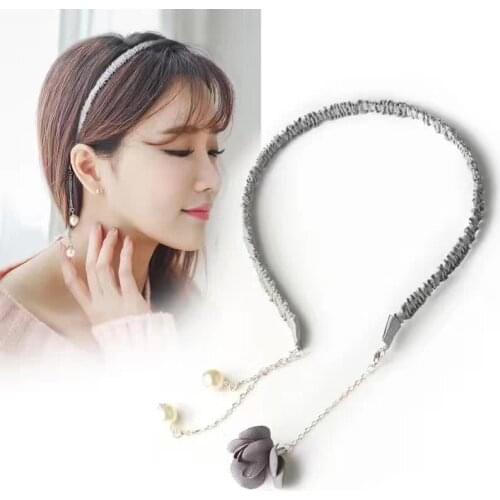 2021 New Fashion Women Flower Elastic Hair Head Band Headband Headwear Accessories