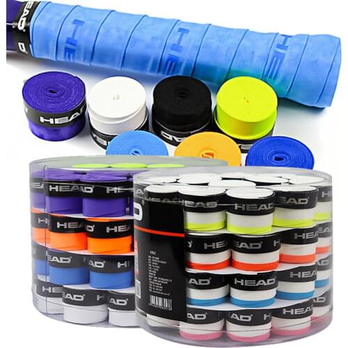 10 PCS/SET Anti-skid Sweat Absorbed Head Overgrip Tennis Racket Grip Soft Wrap Taps Tennis Badminton Raquete Racket Accessories
