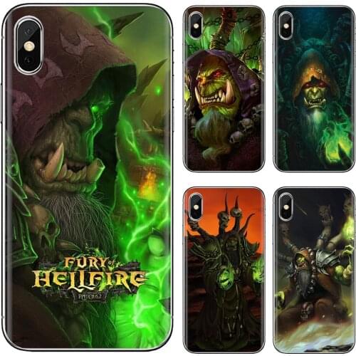 Warcraft-Guldan-C-WOW-World-of Case Cover For Huawei P30 P40 P20 P7 P8 P9 P10 Lite Plus Pro 2015 2016 2017 Mini