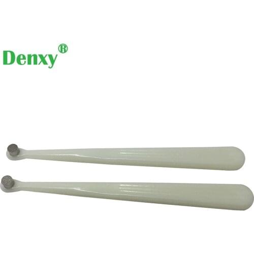 Denxy 2pcs Dental Orthodontic Band Seater Pusher DoubleTip Elevator Dental Ring Push Lift Autoclavable Instrument Plastic