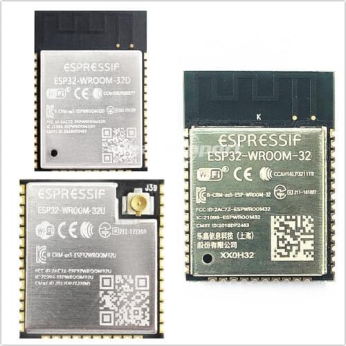 ESP32 ESP-WROOM-32 ESP-WROOM-32D ESP-WROOM-32U ESP-WROOM-32E 4MB flash SMD Module Espressif