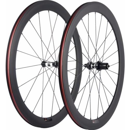 700C Road Bike Carbon Wheels 50mm Clincher Tubular full carbon Bicycle Wheelset DT350 racing Bike Carbon Fiber Wheels