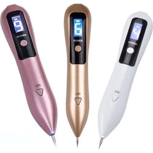 Laser Plasma Pen Freckle Remover Machine LCD Electric Blackhead Remover Tattoo And Acne Remaval Tool Beauty Salon Face Care
