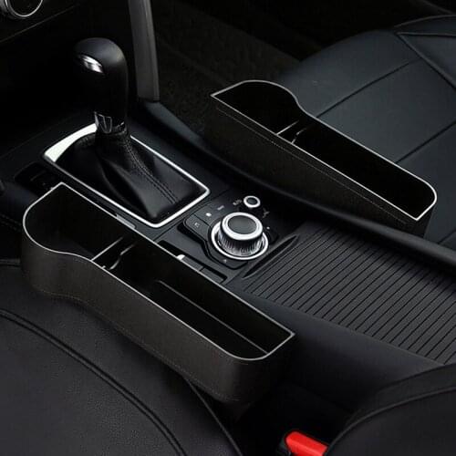New Universal Auto Car Seat Crevice Plastic Storage Box Cup Phone Holder Organizer Car Storage Accessories car gadget rangement
