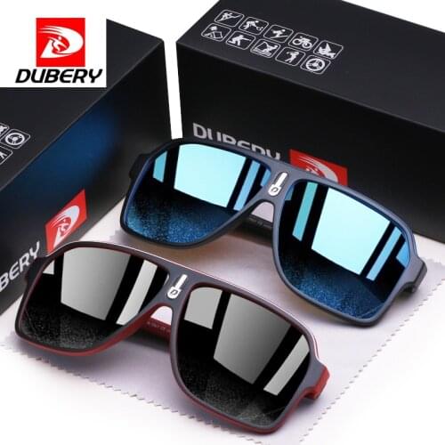 2 PACK DUBERY Pilot Polarized Sunglasses Men Fashion Light Eyeglasses Frame Sun Glasses Outdoor Travel Male Goggles UV Lens H24