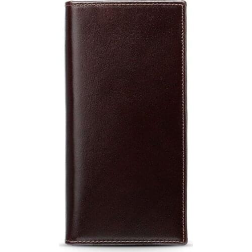 Men Genuine Leather Wallet Men Coin Purse Vintage Long Men Wallet Purse Real Leather Card Holder Clutch Carteira Hombre for Male