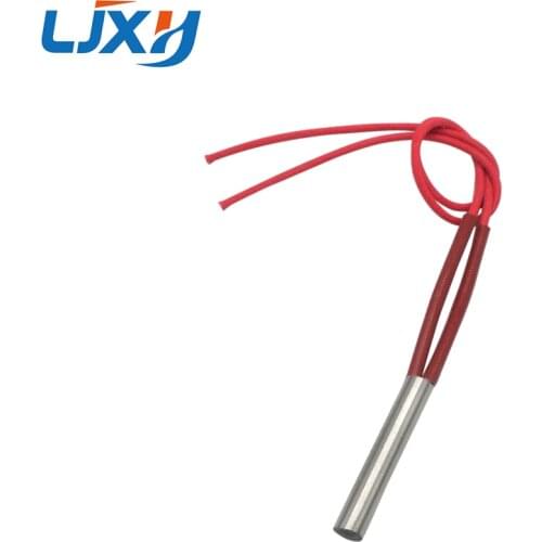 LJXH Cartridge Heater Element 220V/110V/380V Single Head Heating Pipe 80W/100W/130W 8x40mm/0.314x1.57" Tube Size