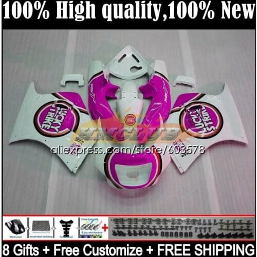 OEM Bodys For SUZUKI RGV250 RGVT RGV 250 SAPC VJ21 18CL.135 RGVT-250 VJ 21 RGVT250 88 89 RGV-250 1988 1989 Fairings Lucky pink