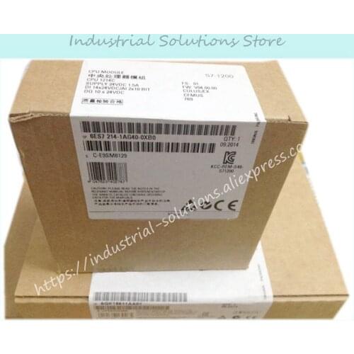 Original 6ES7214-1HG40-0XB0 6ES7214-1AG40-0XB0 6ES7214-1BG40-0XB0 6ES7214-1BD23-0XB0 6ES7214-1AD23-0XB8 6ES7214-2AD23-0XB8 New
