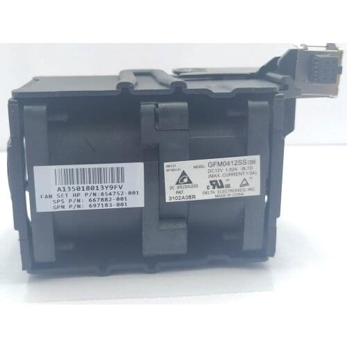 Original authentic for Delta DL160 G8 Server Fan 663120-001 677059-001 GFM0412SS