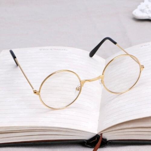 Newborn Baby Girl Boy Flat Glasses Photography Props Gentleman 2XPC