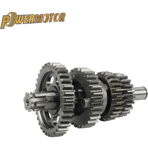 Motorcycle Engine Transmission Gear Counter Shaft For Lifan 150 150cc 1P56FMJ Horizontal Kick Starter Engines Dirt Pit Bikes