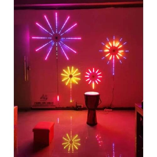DIY Fireworks Ambient Dream LED strip,USB Backlight Addressable 5V WS2812B music control full kit,Wedding Christmas,New Product