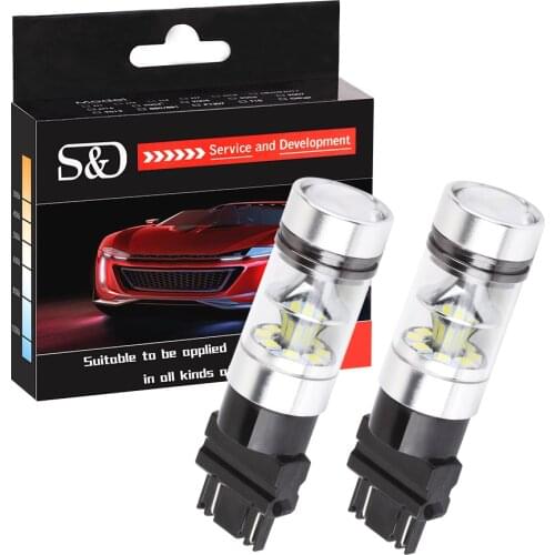 S&D H8 H11 9006 HB4LED Bulbs 3157 7443 1156 BA15S 1157 BAY15D LED 360 Degree Light 12V~24V 20SMD Lampochka Bombillas