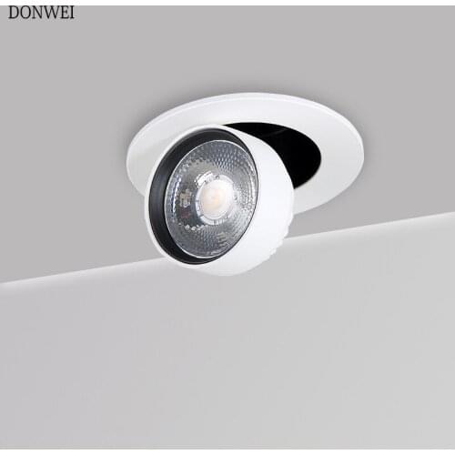 Rotating LED Spot Light 3W 5W 7W 10W Recessed COB LED Downlight Indoor lighting Fixture For Clothes Store living Room