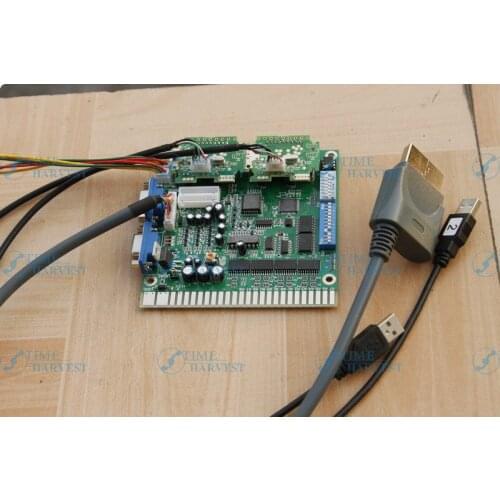 X-360 VGA converting board with game disc / Consoler USB to Jamma connector / Fighting games converter PCB for LCD game machine